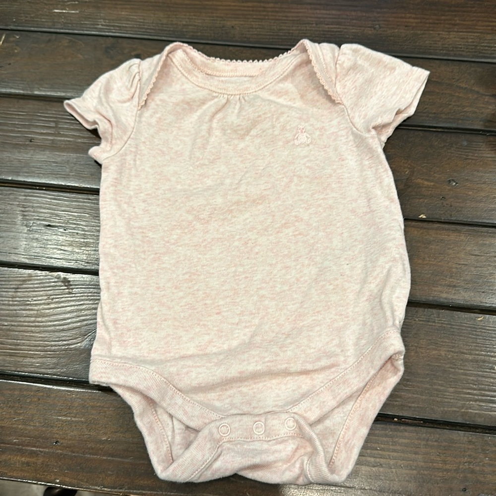 Pink bodysuit - 3-6M